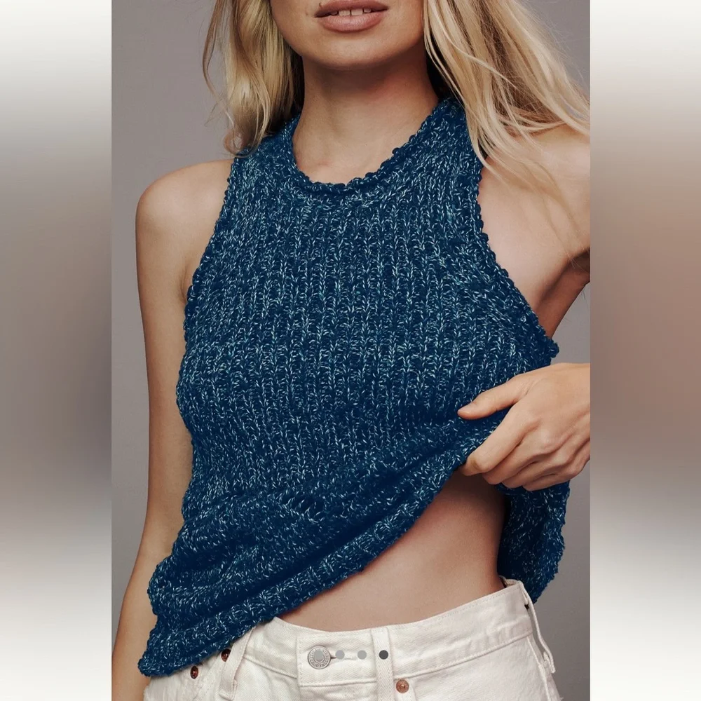 NWT Pilcro Stitched Sweater Tank - Picture 7 of 7